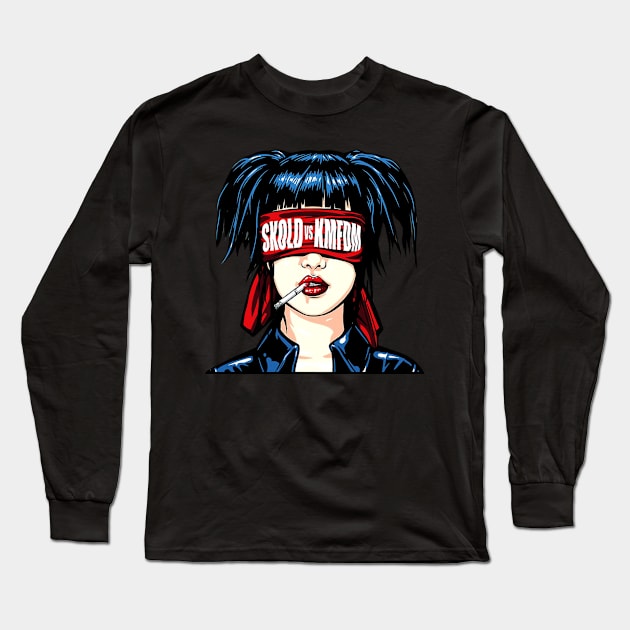 Skold Vs KMFDM Long Sleeve T-Shirt by cindo.cindoan